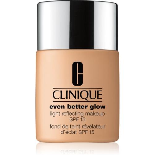 Clinique Even Better™ Glow Light Reflecting Makeup SPF 15 μεικ απ για λαμπερή επιδερμίδα SPF 15 απόχρωση CN 58 Honey 30 μλ