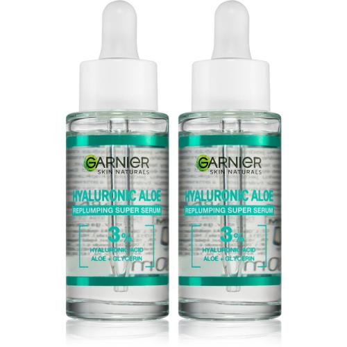 Garnier Skin Naturals Hyaluronic Aloe Replumping Serum ενυδατικός ορός (με υαλουρονικό οξύ)