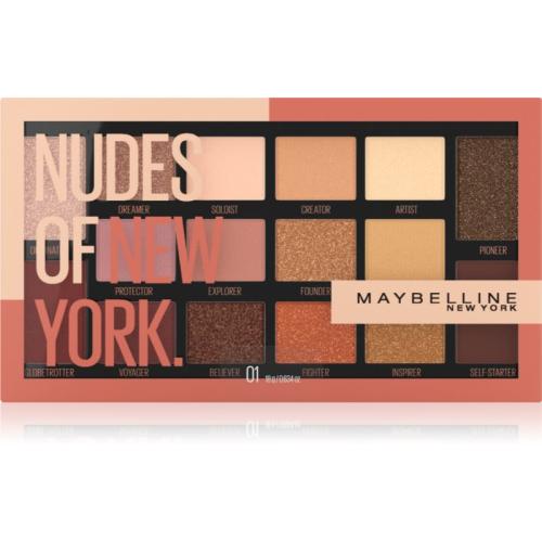 Maybelline Nudes Of New York Παλέτα σκιών για τα μάτια