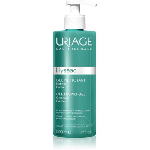 Uriage Hyséac Cleansing Gel απαλό καθαριστικό τζελ Για πρόσωπο και σώμα 500 μλ