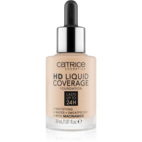 Catrice HD Liquid Coverage μεικ απ απόχρωση 010 Light Beige 30 ml