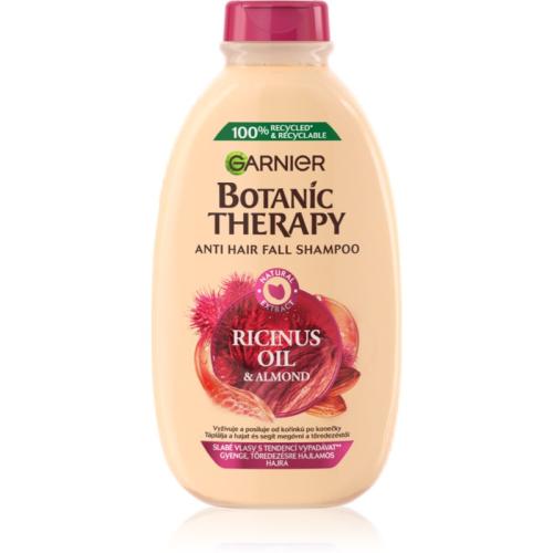 Garnier Botanic Therapy Ricinus Oil δυναμωτικό σαμπουάν για αδύναμα μαλλιά με τάση για αραίωση 250 ml