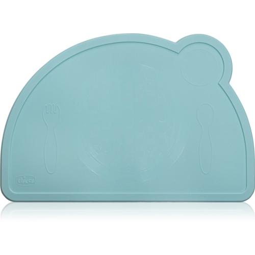 Chicco Placemat σουπλά σιλικόνης Blue-green 18m+ 1 τμχ