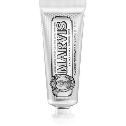 Marvis Whitening Smokers Mint λευκαντική οδοντόκρεμα για καπνιστές γεύση Mint 25 μλ