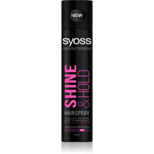 Syoss Shine & Hold λακ μαλλιών για λάμψη 300 μλ