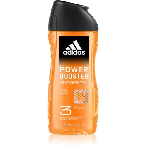 Adidas Power Booster ενεργοποιητικό τζελ ντους 3 σε 1 250 μλ