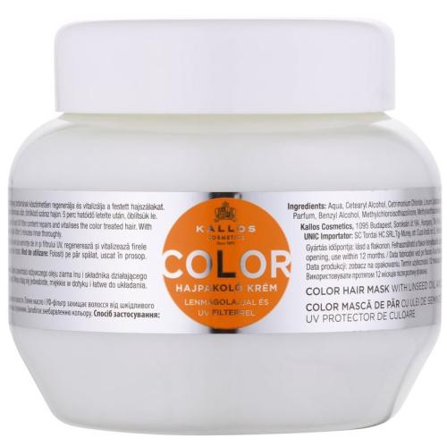 Kallos Color μάσκα για βαμμένα μαλλιά μείξη χρώματων 275 ml