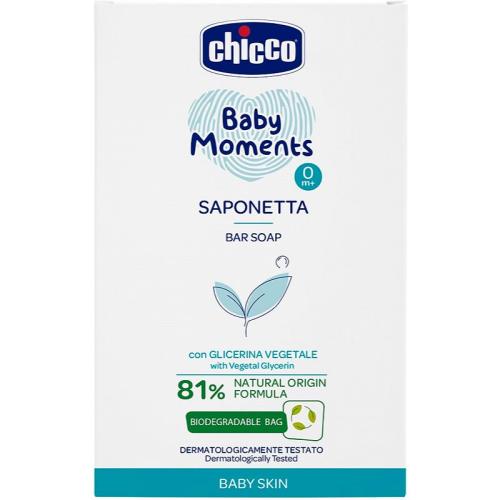 Chicco Baby Moments Μπάρα σαπουνιού για τα χέρια 100 γρ