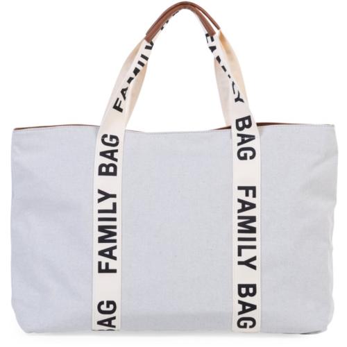 Childhome Family Bag Canvas Off White Τσάντα ταξιδίου 55 x 40 x 18 cm 1 τμχ