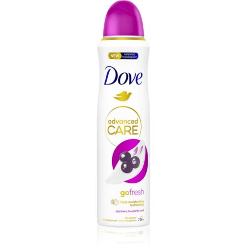 Dove Advanced Care Antiperspirant αντιιδρωτικό σε σπρέι 72 ώρες Acai Berry & Waterlily 150 μλ