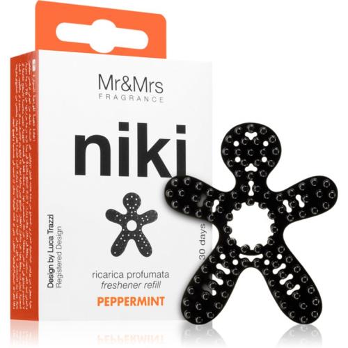Mr & Mrs Fragrance Niki Peppermint άρωμα για αυτοκίνητο ανταλλακτική γέμιση 1 τμχ