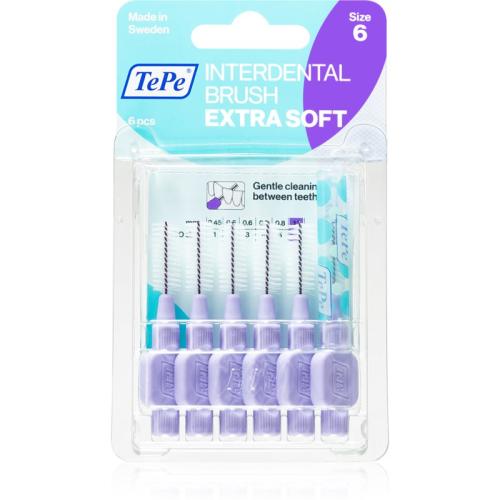 TePe Interdental Brush Extra Soft μεσοδόντια βουρτσάκια 1,1 mm 6 τμχ