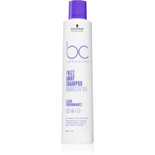 Schwarzkopf Professional BC Bonacure Frizz Away Shampoo σαμπουάν για ατίθασα και κρεπαρισμένα μαλλιά 250 μλ