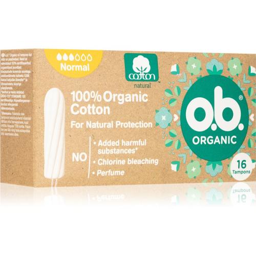 o.b. Organic Normal ταμπόν 16 τμχ