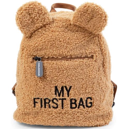 Childhome My First Bag Teddy Beige παιδικό σακίδιο πλάτης 20x8x24 cm