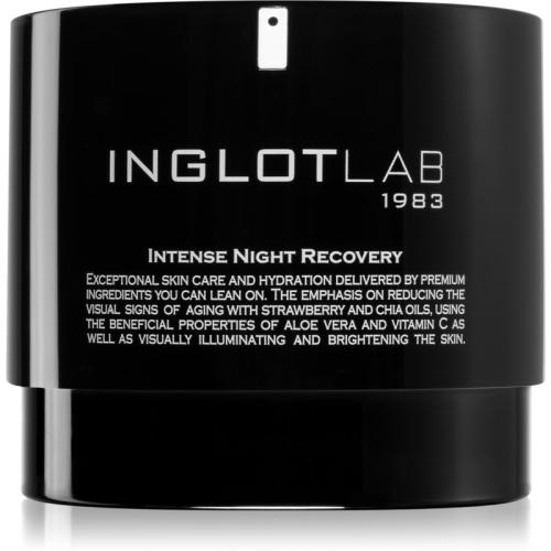 Inglot Lab Intense Night Recovery εντατική φροντίδα νύχτας ενάντια στη γήρανση της επιδερμίδας 50 μλ