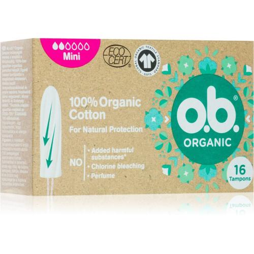 o.b. Organic Mini ταμπόν 16 τμχ