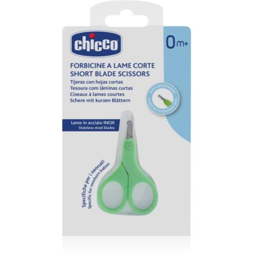 Chicco Short Blade Scissors παιδικό ψαλίδι με στρογγυλή άκρη 0 m+ 1 τμχ