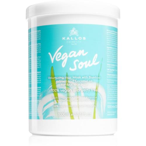 Kallos Vegan Soul Volumizing θρεπτική μάσκα για όγκο μαλλιών 1000 μλ