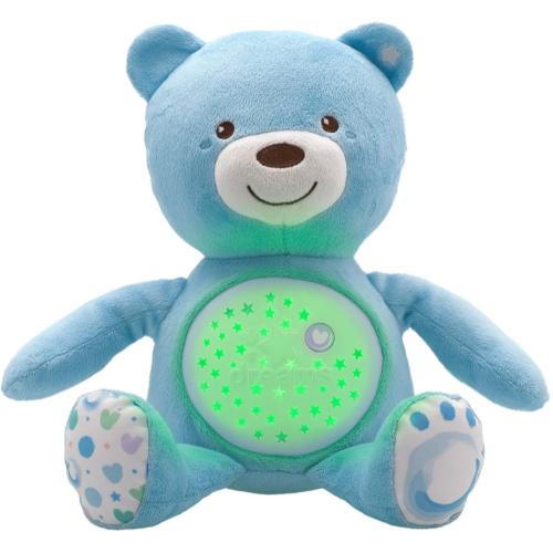 Chicco Baby Bear First Dreams βιντεοπροβολέας με μελωδία Blue 0 m+ 1 τμχ