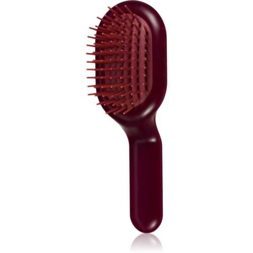 Janeke Curvy Bag Pneumatic Hairbrush Small επίπεδη βούρτσα για όλους τους τύπους μαλλιών 1 τμχ