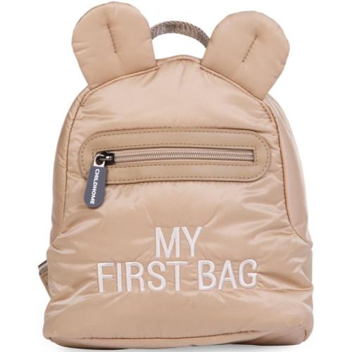 Childhome My First Bag Puffered Beige παιδικό σακίδιο πλάτης 24 x 8 x 20 cm 1 τμχ