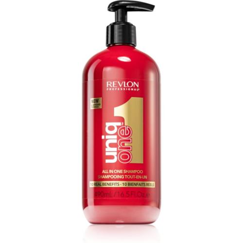 Revlon Professional Uniq One All In One Classsic θρεπτικό σαμπουάν για όλους τους τύπους μαλλιών 490 ml