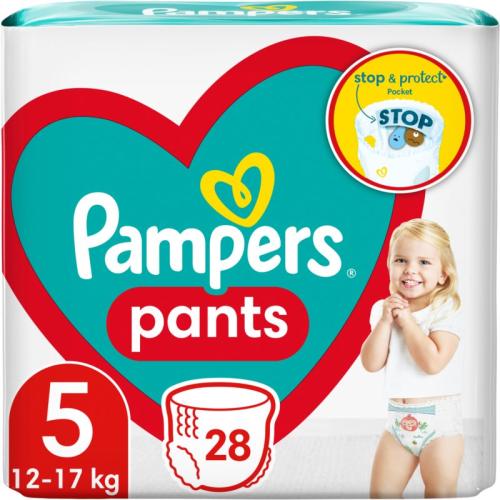 Pampers Pants Size 5 πάνα - βρακάκι μιας χρήσης 12-17 kg 28 τμχ