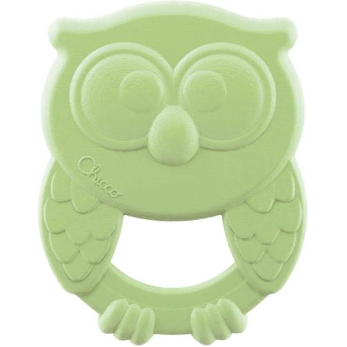 Chicco Eco+ Owly Teether μασητικό Green 3 m+ 1 τμχ