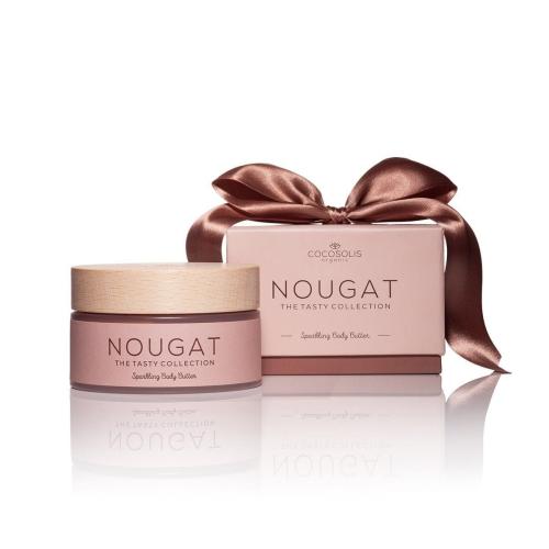 Cocosolis Organic NOUGAT Sparkling Body & Face Butter (250ml)
