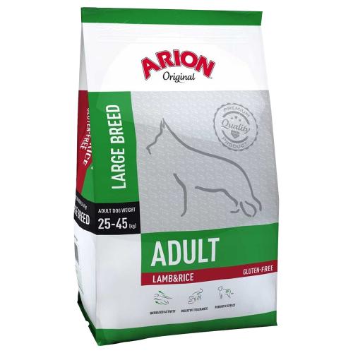 Arion Original Adult Large Breed, αρνί και ρύζι - 12 kg