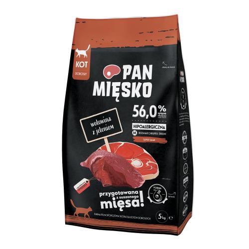 Pan Mięsko Cat Βοδινό με Ελάφι Medium - 5 kg