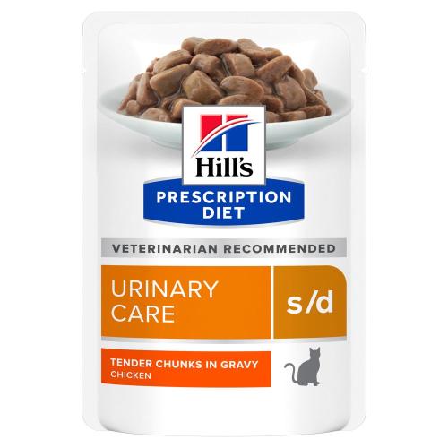 Hill's Prescription Diet s/d Urinary Care με Κοτόπουλο - 24 x 85 g