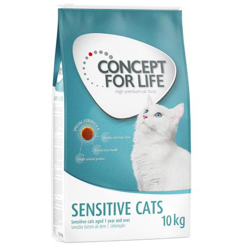 Concept for Life Sensitive Cats - Βελτιωμένη Συνταγή! - 10 kg
