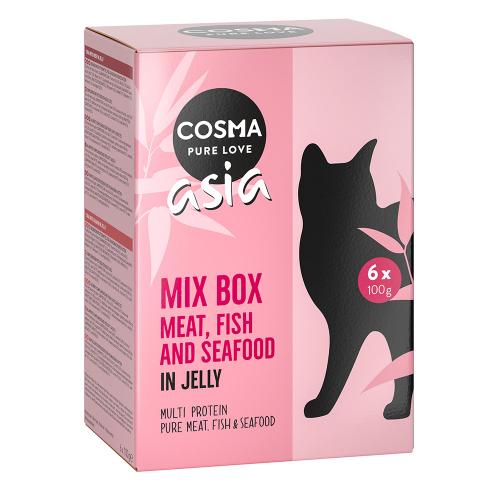 Πακέτο Δοκιμής Cosma Asia σε Ζελέ Φακελάκια - Mix: 6 x 100 g