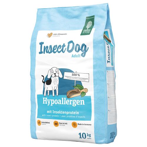 Green Petfood InsectDog hypoallergen - Πακέτο Προσφοράς: 2 x 10 kg