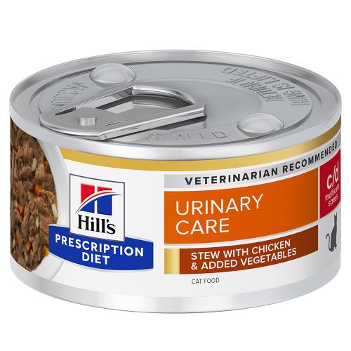 Hill's Prescription Diet c/d Multicare Stress Urinary Care με Κοτόπουλο - 12 x 82 g