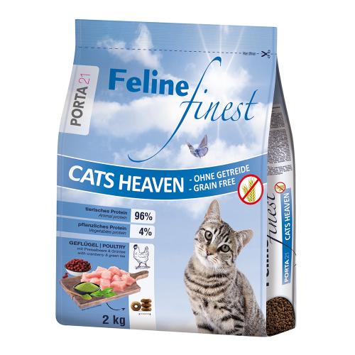 Πακέτο Προσφοράς Porta 21 2 x 2 kg - Feline Finest Cats Heaven