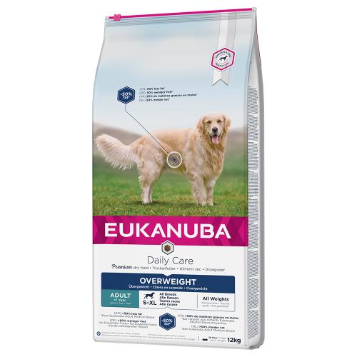 Eukanuba Daily Care Overweight Adult Dog - Πακέτο Προσφοράς: 2 x 12 kg