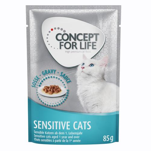 Concept for Life Sensitive Cats - σε Σάλτσα - 48 x 85 g