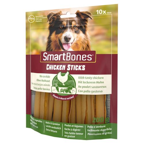 SmartSticks Wrapped Στικ Με Κοτόπουλο - 10 τεμάχια