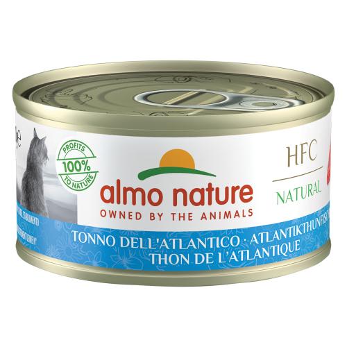 Πακέτο Προσφοράς Almo Nature HFC Natural 24 x 70 g - Τόνος Ατλαντικού