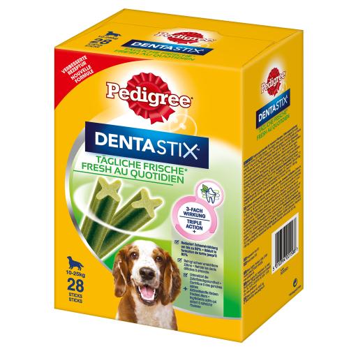 Pedigree Dentastix Fresh - για μεσαίου μεγέθους σκύλους (10-25 kg), 2160 g, 56 τμχ.