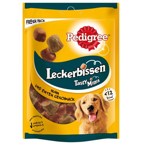 Pedigree Λιχουδιές Σκύλου - Πακέτο Προσφοράς: Mπουκιές Kοτόπουλο & Πάπια 6 x 130 g