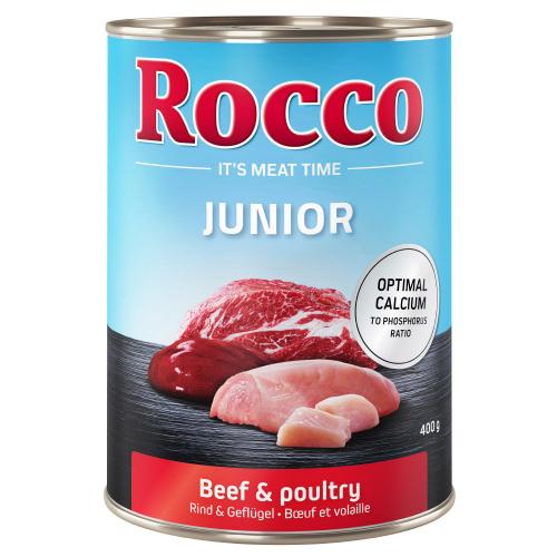 Rocco Junior 6 x 400 g - Πουλερικά & μοσχάρι