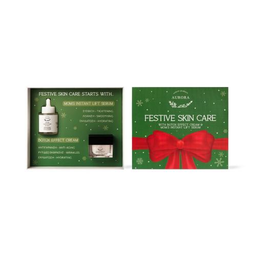 Aurora Festive Skin Care - Botox Effect Cream 30ml & Mom's Instant Lift Serum 30ml