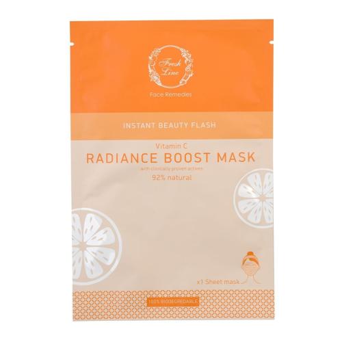 Fresh Line Radiance Boost Υφασμάτινη Μάσκα Προσώπου 10ml