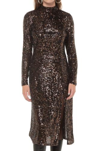 Φόρεμα LS Backless Sparkly Midi Dress SUPERDRY