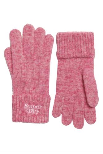 Γάντια Ribbed Knitted Gloves SUPERDRY