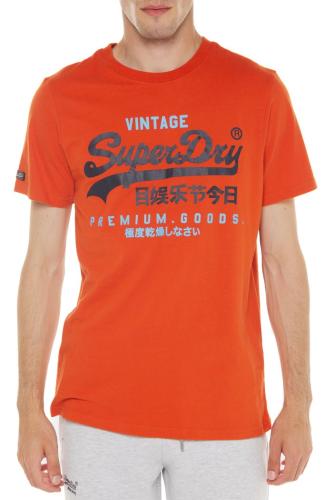 T-Shirt Classic Vintage Logo Heritage T-Shirt SUPERDRY